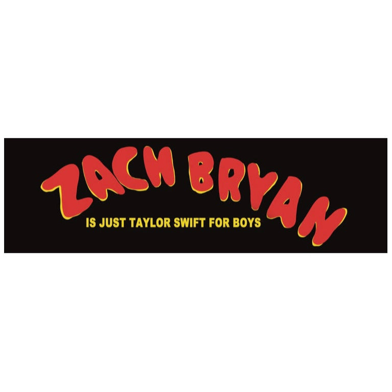 T-Swift For Boys Bumper Sticker