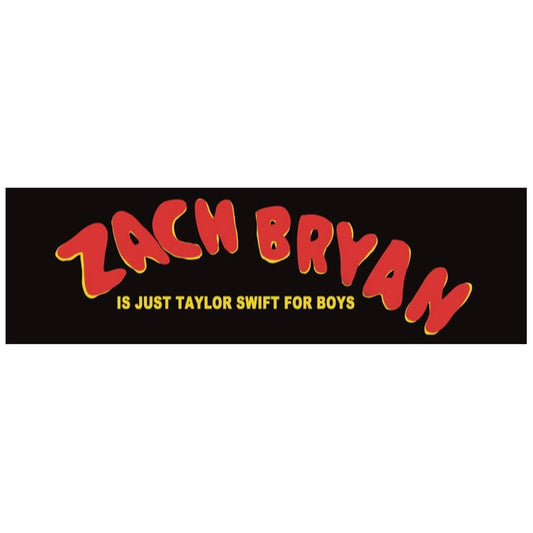 T-Swift For Boys Bumper Sticker