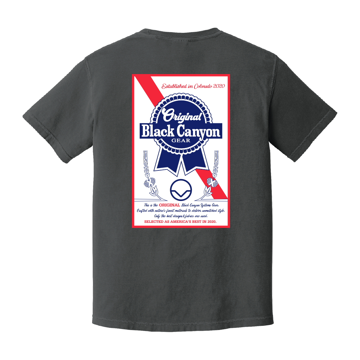 Participation Ribbon Tee Coal PRE-ORDER